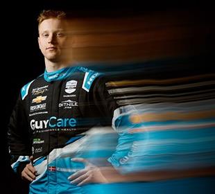 ECR Rookie Rasmussen Thrives under Career Pressure