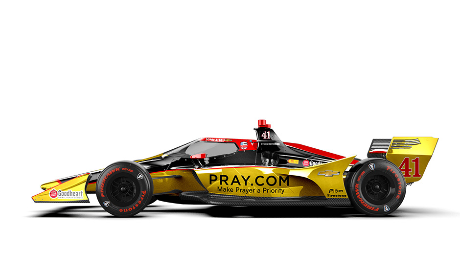 Pray.com To Serve as Primary Sponsor of Robb’s 2024 Car