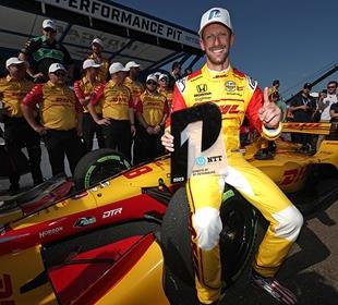 Grosjean Leads Andretti 1-2 in St. Petersburg Qualifying