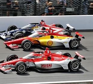 No Rest for Satisfied Ferrucci after Near-Miss at Indy