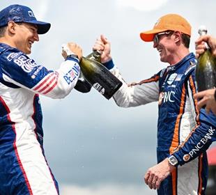 Dixon Says Mid-Ohio Race 'Definitely a Good Day'