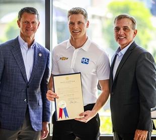 Tennessee Declares ‘Newgarden Day’ as Nashville Race Nears