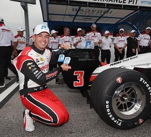 McLaughlin Wins NTT P1 Award; Newgarden Starting Up Front