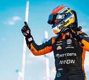 Rosenqvist Rockets To NTT P1 Award at Laguna Seca