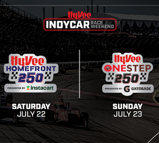 Names, Sponsors Announced for Hy-Vee INDYCAR Race Weekend