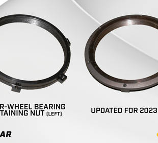 INDYCAR Strengthens Rear-Wheel Bearing Retaining Nut